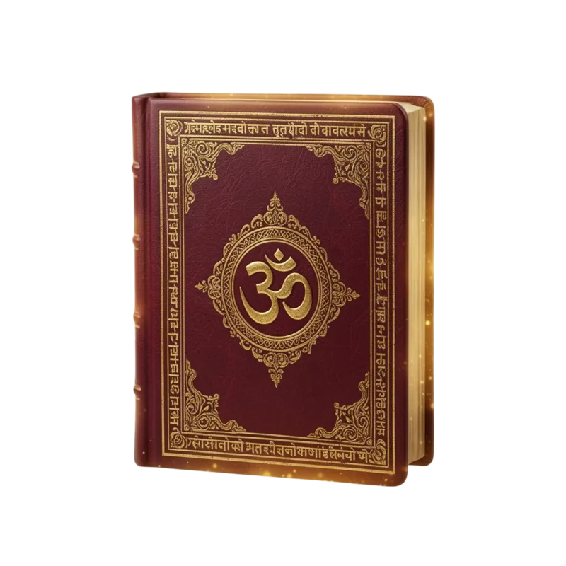 Sacred Purana book